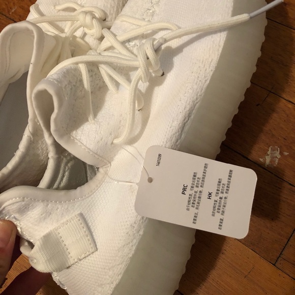 yeezy cream white tag